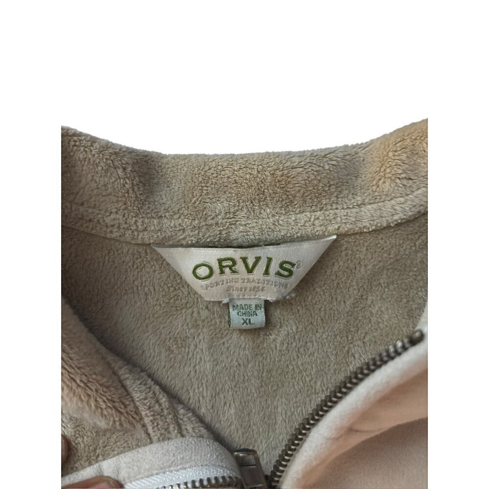 Orvis Women's Cream Microfiber Soft Vest - Picture 4 of 6